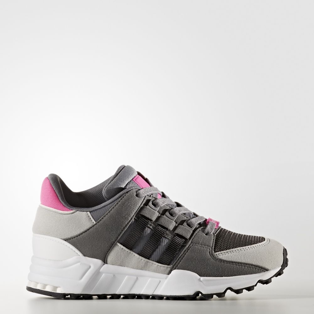 Adidas Eqt Running Support 93 - Originals για αγορια - Γκρι/Μαυρα/Ασπρα,Μέγεθος: EU 27 – 39 1/3 (272